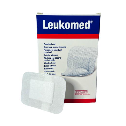 Disciplinair mat credit Leukoplast Leukomed large patches, First aid - Wandersson Sports