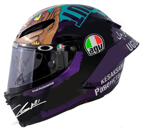 AGV Pista GP RR Limited Edition Morbidelli Misano 2020 Helmet