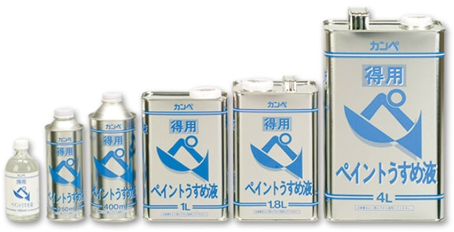 カンペハピオ 得用ペイントうすめ液 4L NO293-4 - 通販 - withyou.com.pt