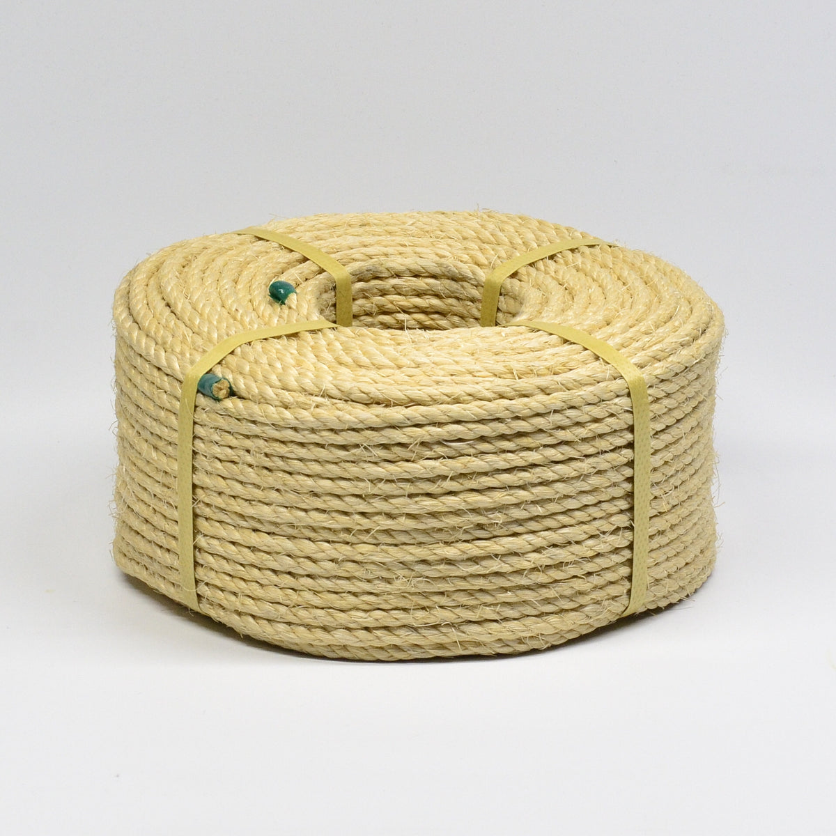 染サイザル麻ロープ　直径３８ｍｍ　長さ３０メートル巻き - 3