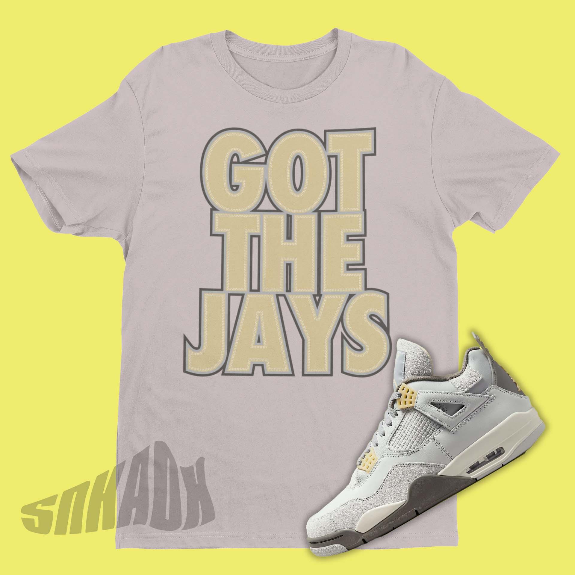 air jordan retro 4 shirt