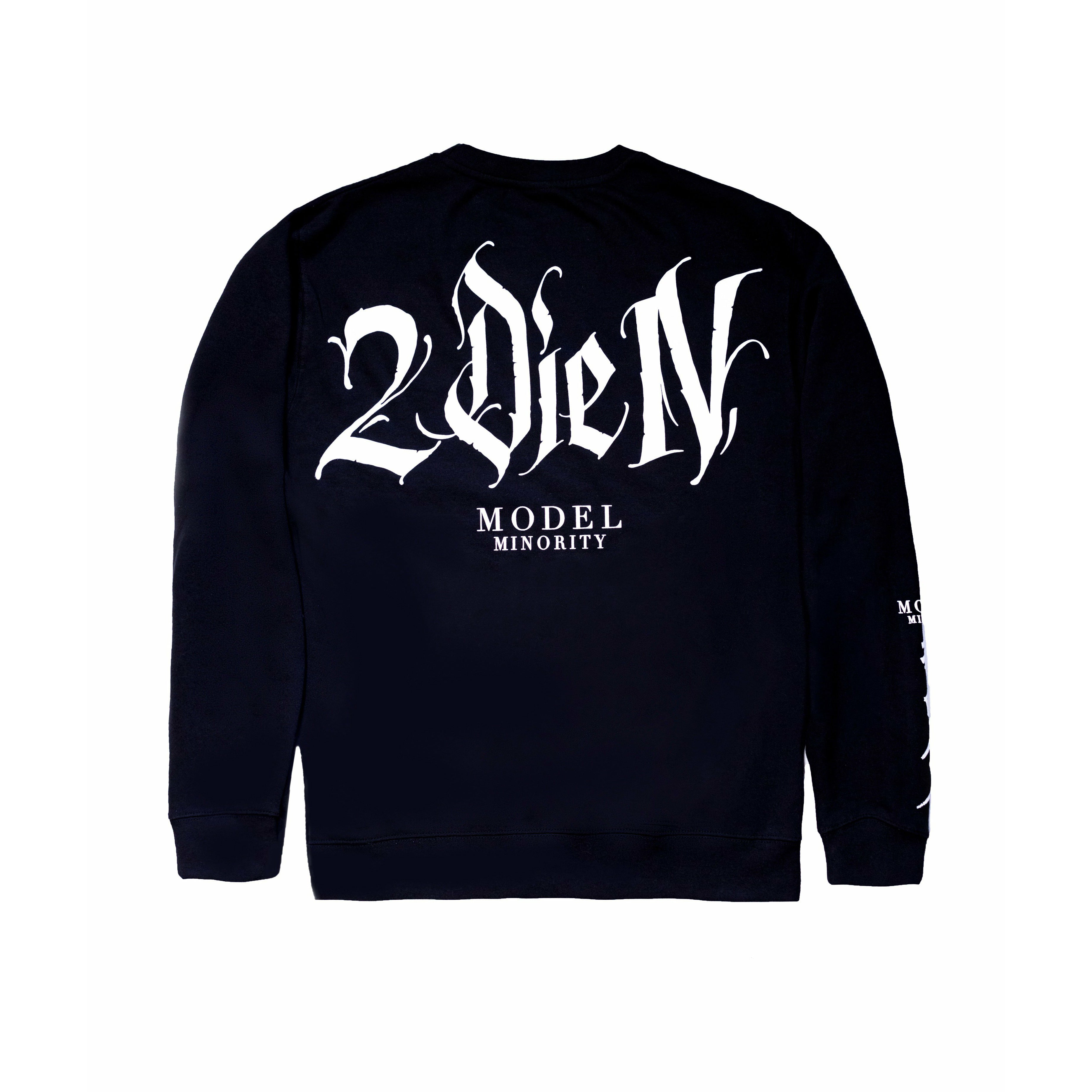 ディセンダント HORIZON INDIGO CREW NECK ブラック