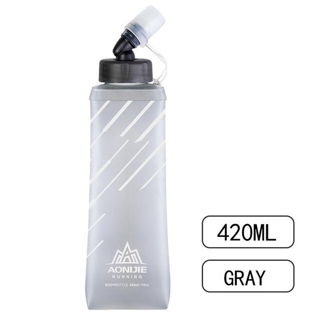 Plan-Go-See Water Bottle 420ml Flask AONIJIE 250ml / 420ml Soft Flask Water Bottle