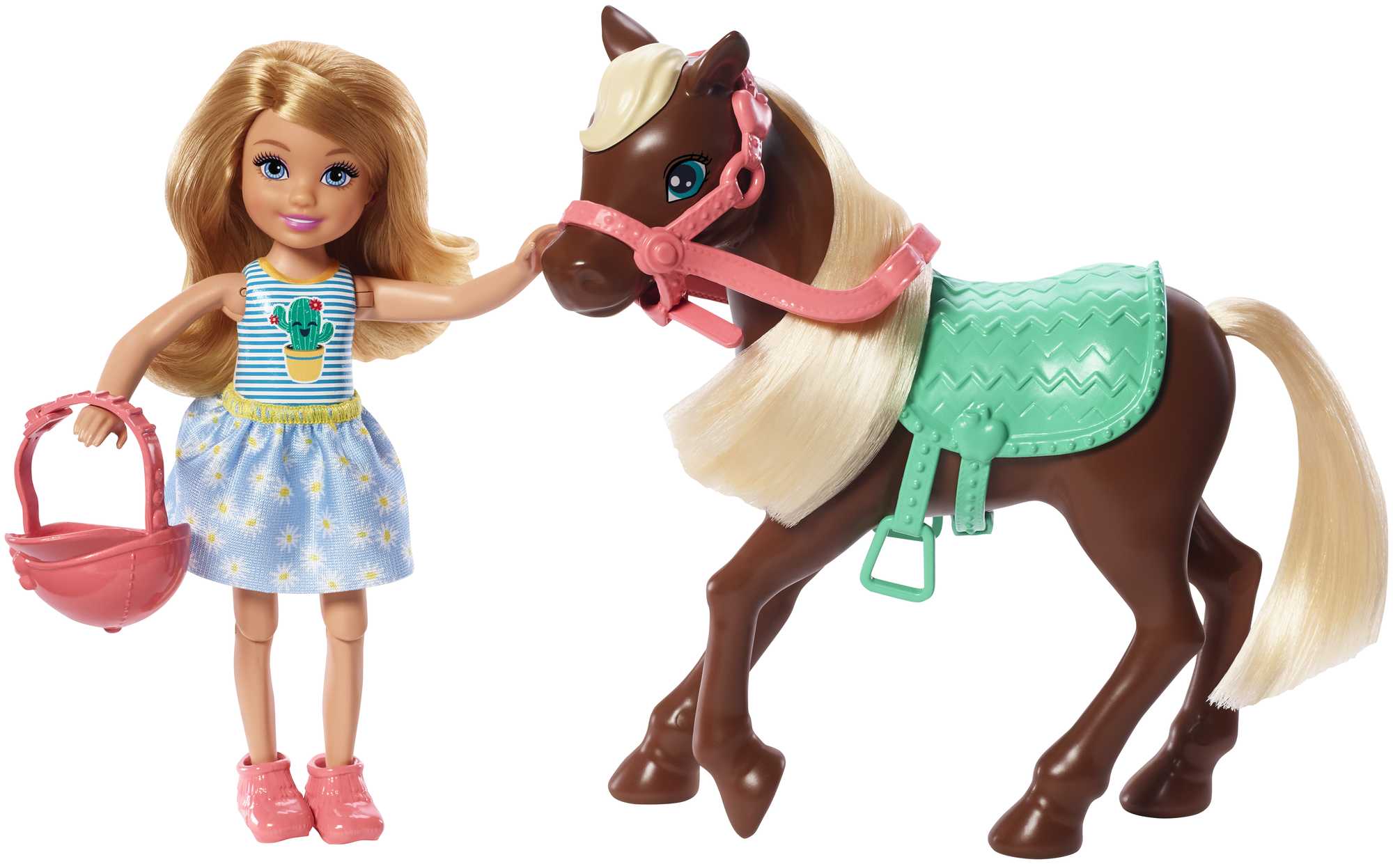 Barbie Chelsea Doll And Pony |