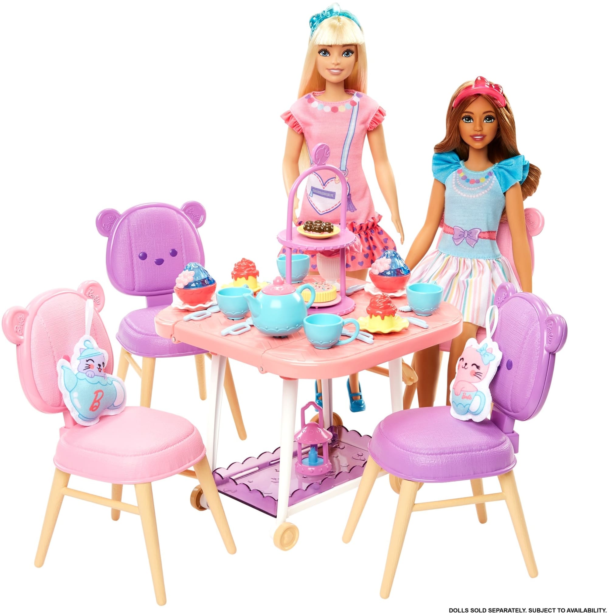 Oceaan naaimachine Daar Barbie Sets for Preschoolers | Tea Party and Tent | MATTEL