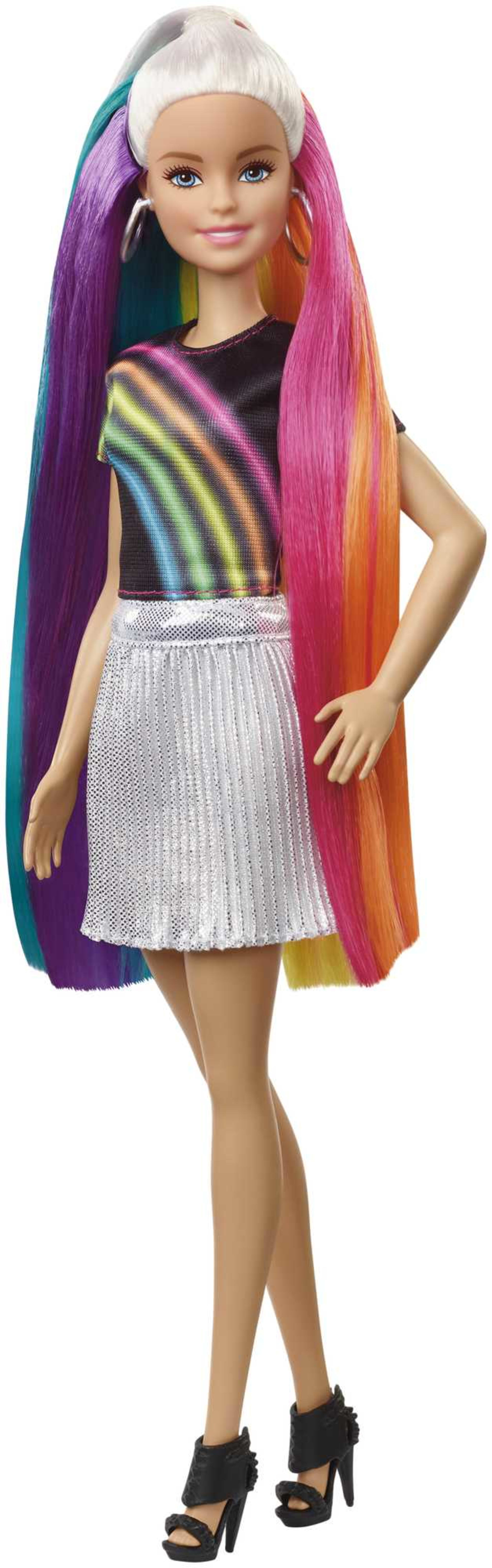 Barbie Rainbow Sparkle Hair Doll FXN96 | Mattel