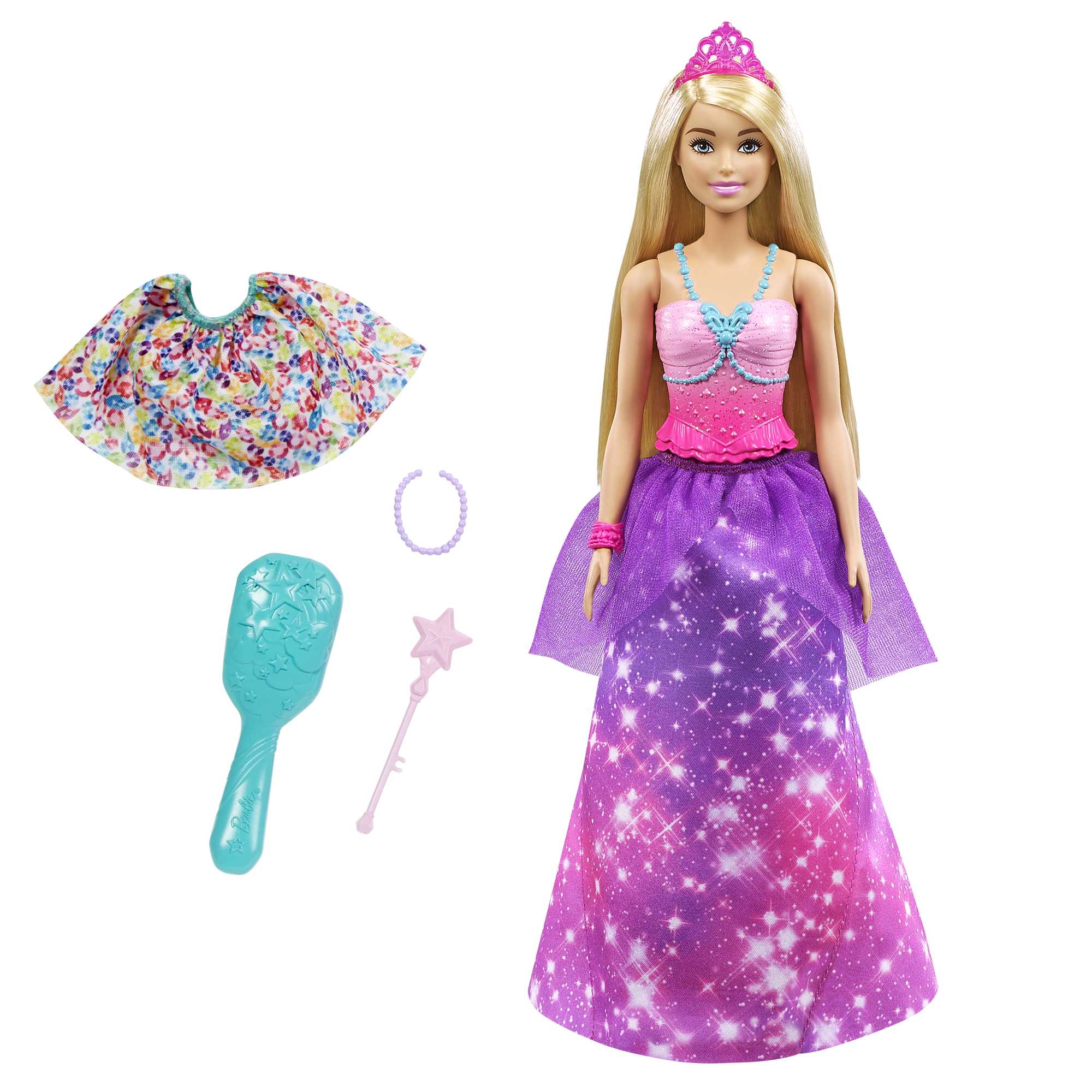 Lezen bestrating muis of rat Barbie Dreamtopia 2-In-1 Princess | Mattel
