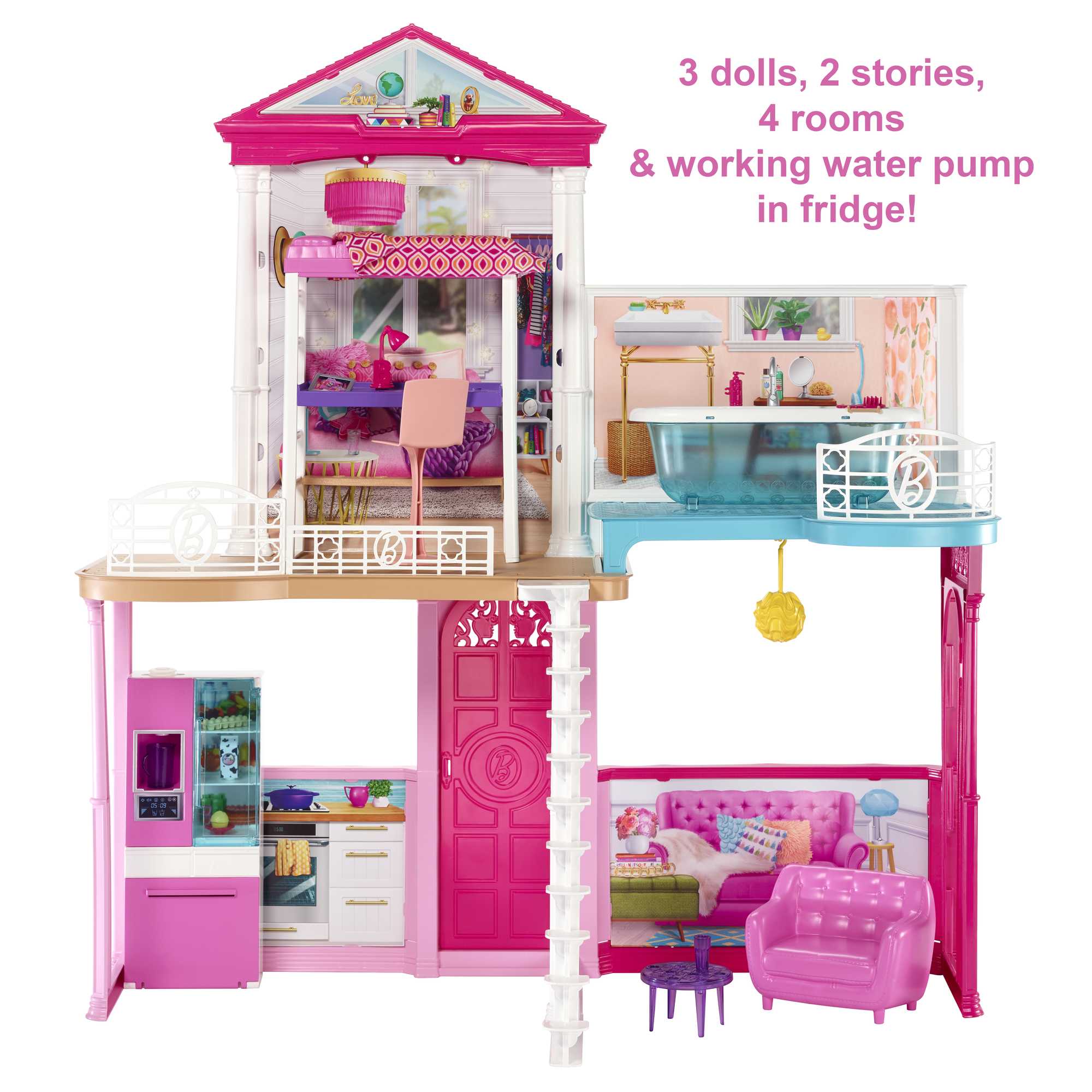 Barbie House, Dolls Accessories | Mattel