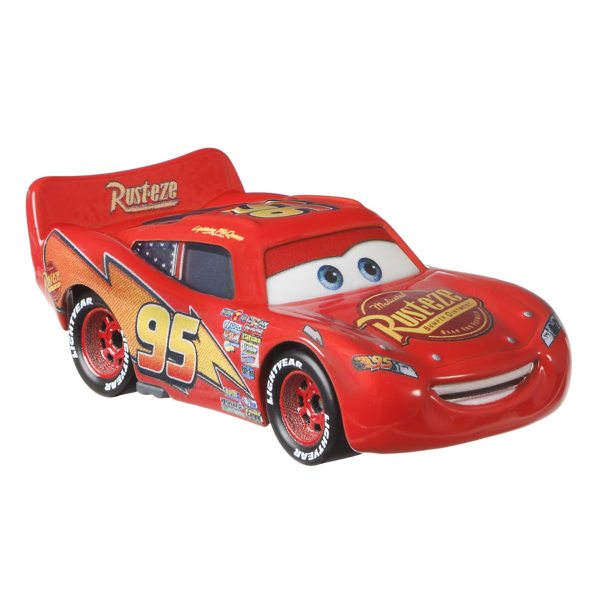 boca Reunir Guinness Cars de Disney y Pixar Vehículo de Juguete Rayo McQueen