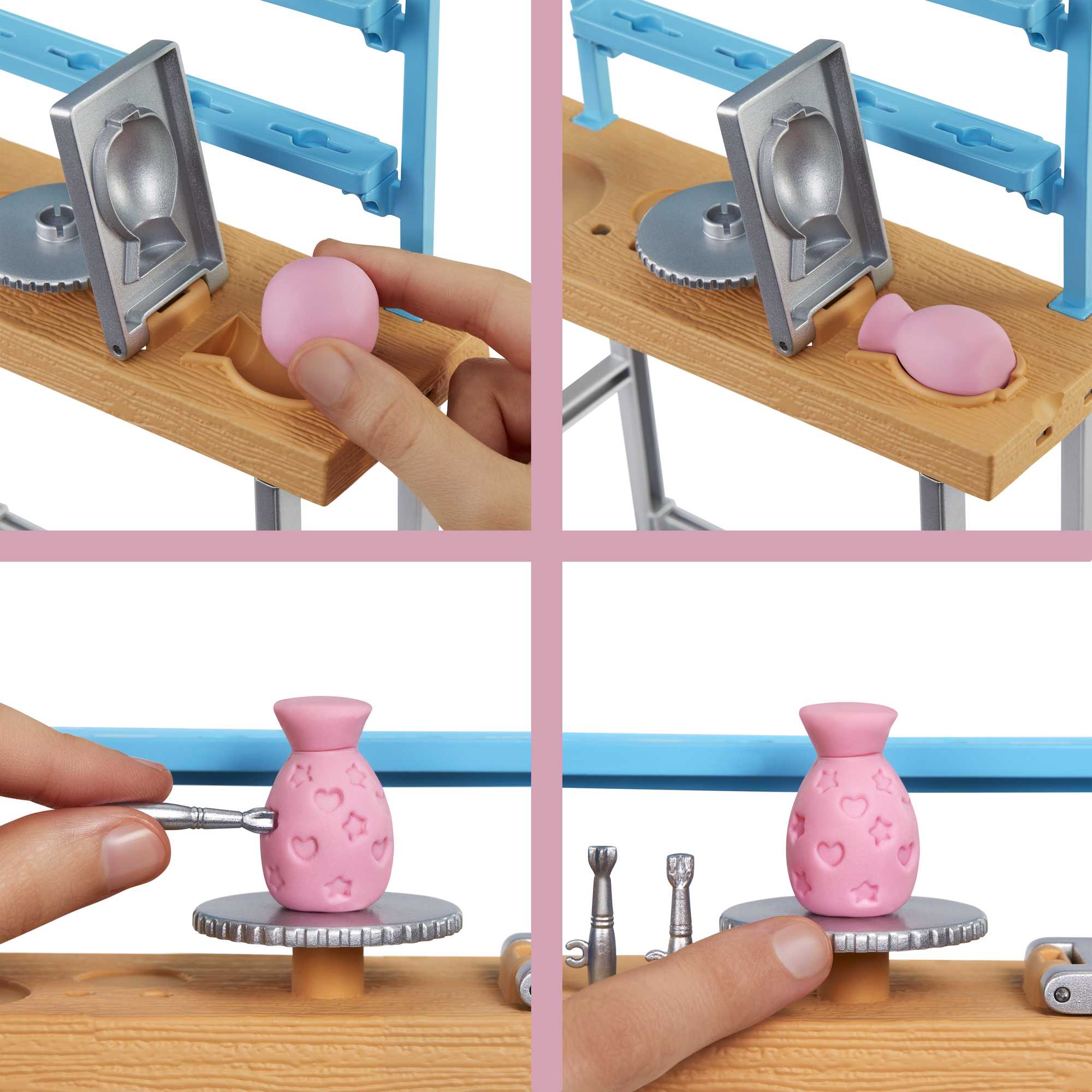 barbie art studio playset