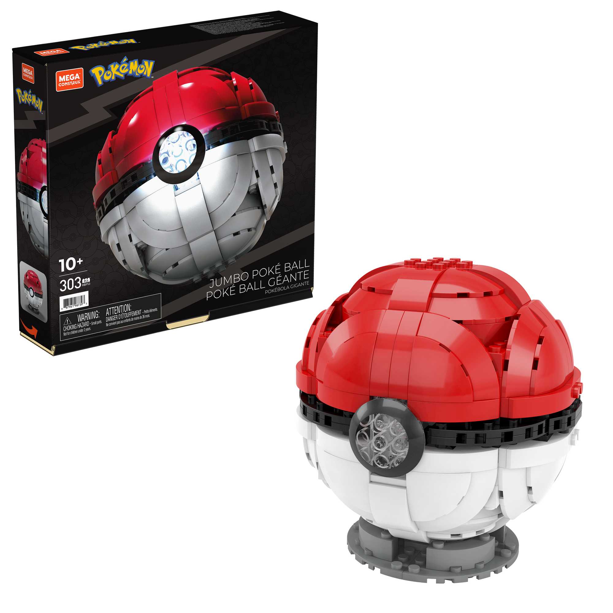 Mattel gky74 Mega Construx Pokemon Evoli con pokeball 24 piezas 