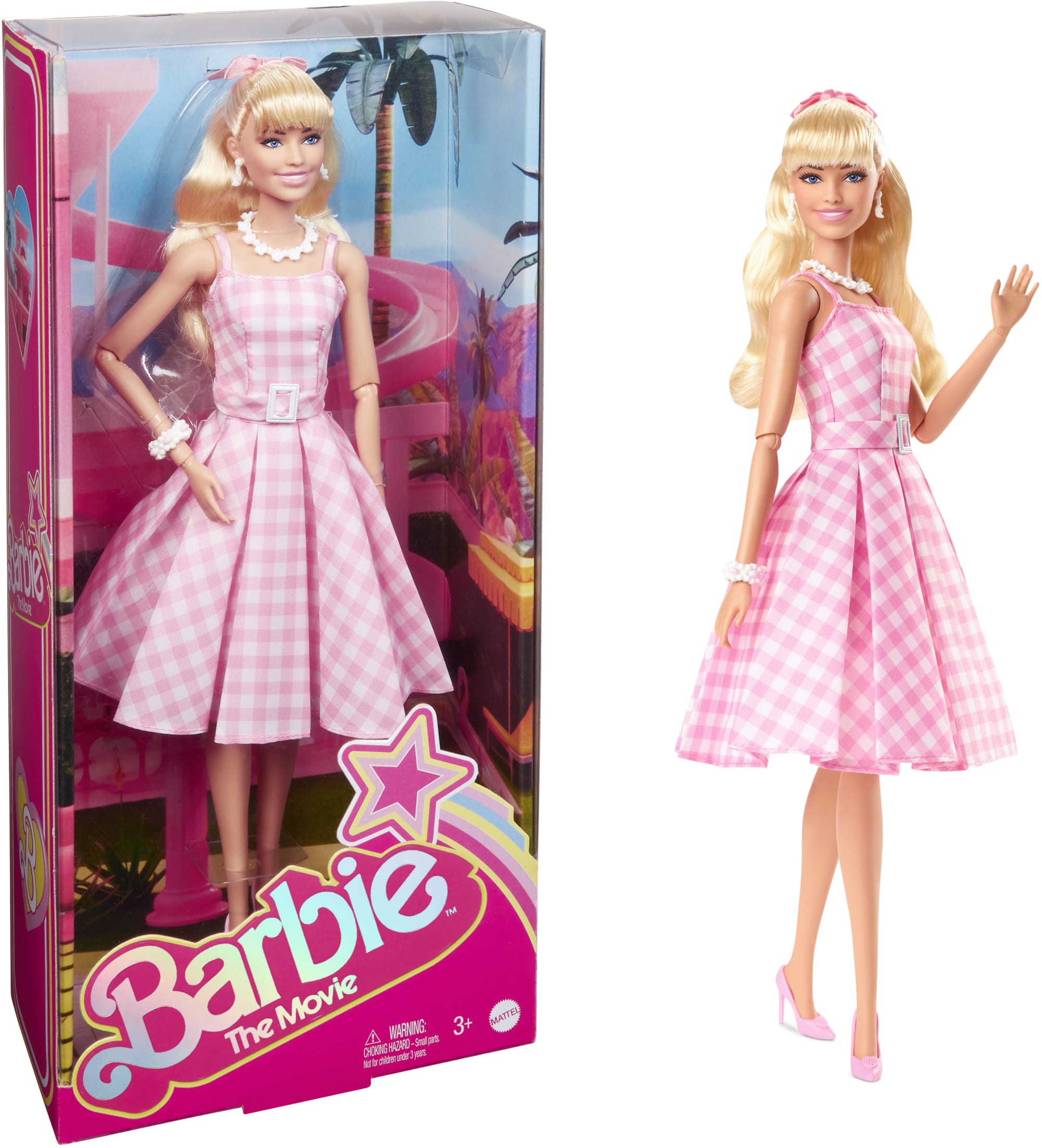 Barbie The Movie Collectible Doll, Margot Robbie as Barbie in Pink