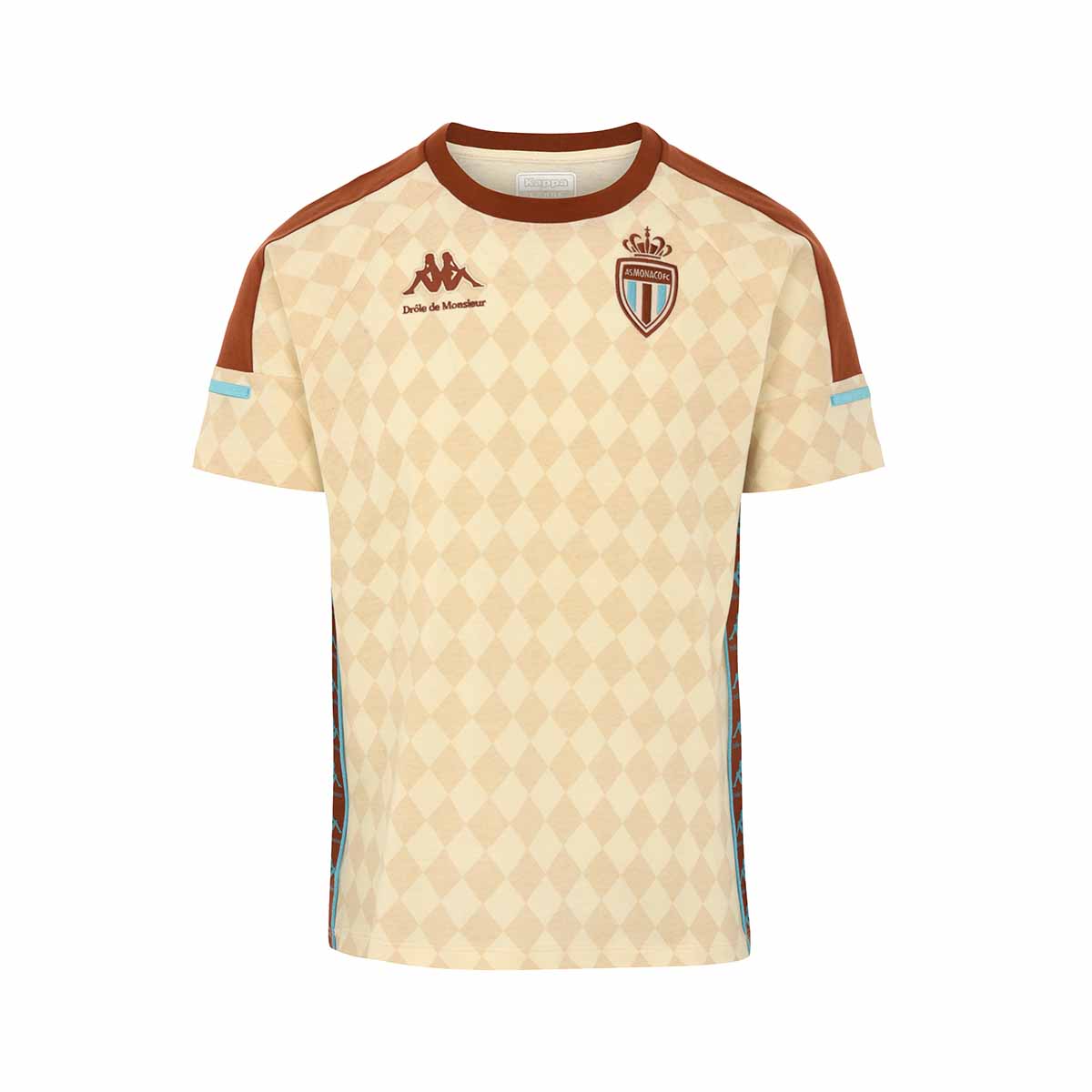 crecer lavanda Transitorio Camiseta Drôle de Monsieur x Kappa x AS Monaco Hombre Beige – Kappa España
