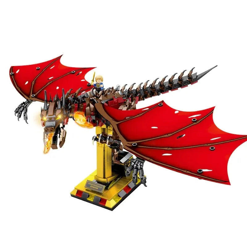 Expert Movie Smaug Dragon Bricks Toys 13003