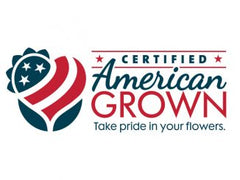 American Grown Flowers Certified Logo Red White Blue
