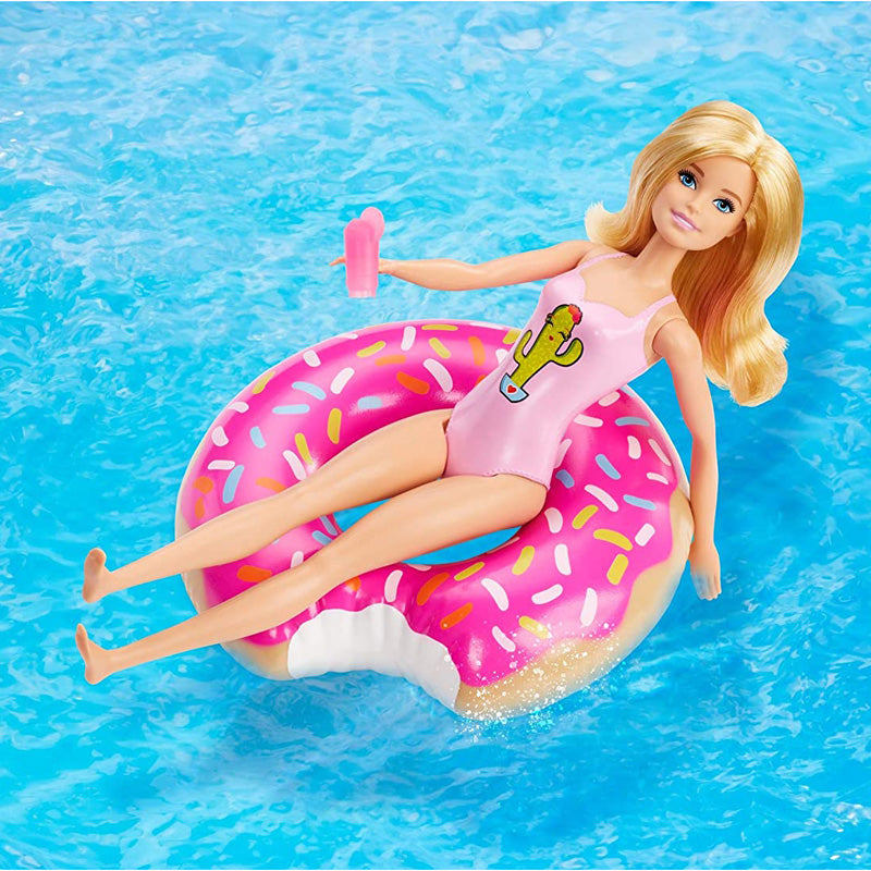 barbie doll pool set