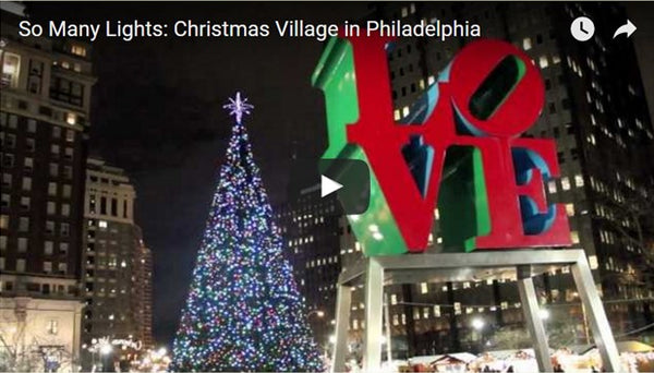 So Many Lights: Christmas Village in Philadelphia