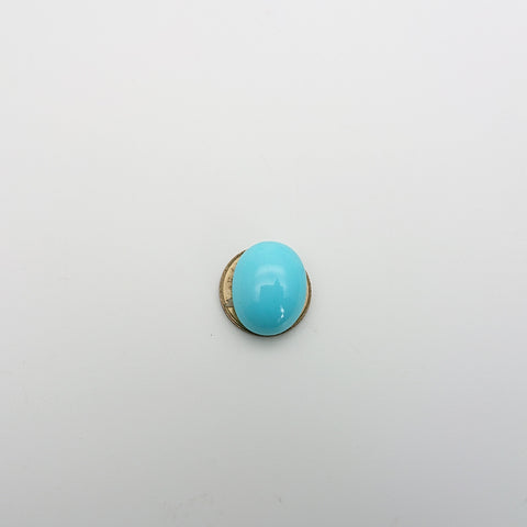 Turquoise 10.54ct on a 5cent Coin