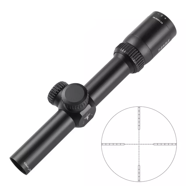 T-Eagle SR 2x28 RG Ultra Compact Rifle Scope