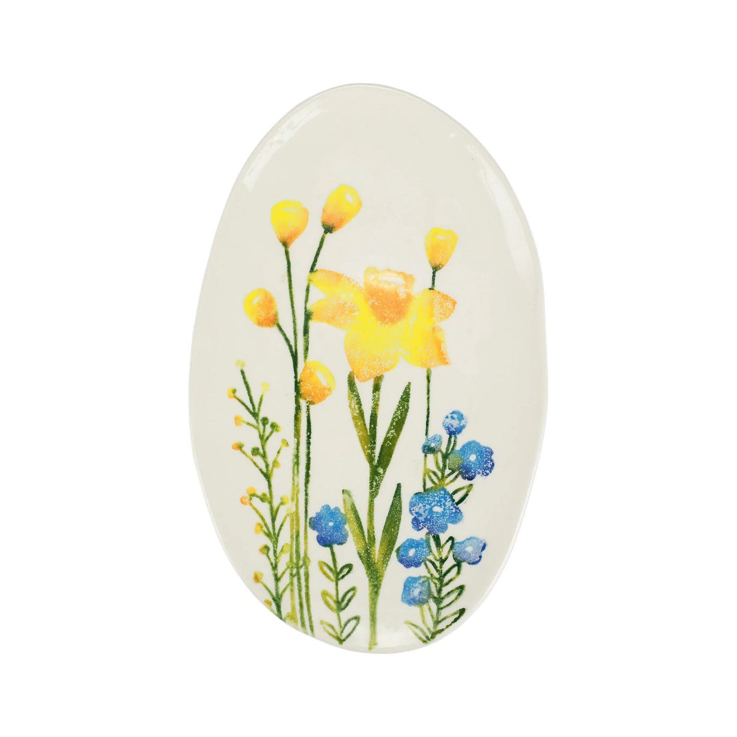 Vietri Fiori di Campo Small Oval Platter