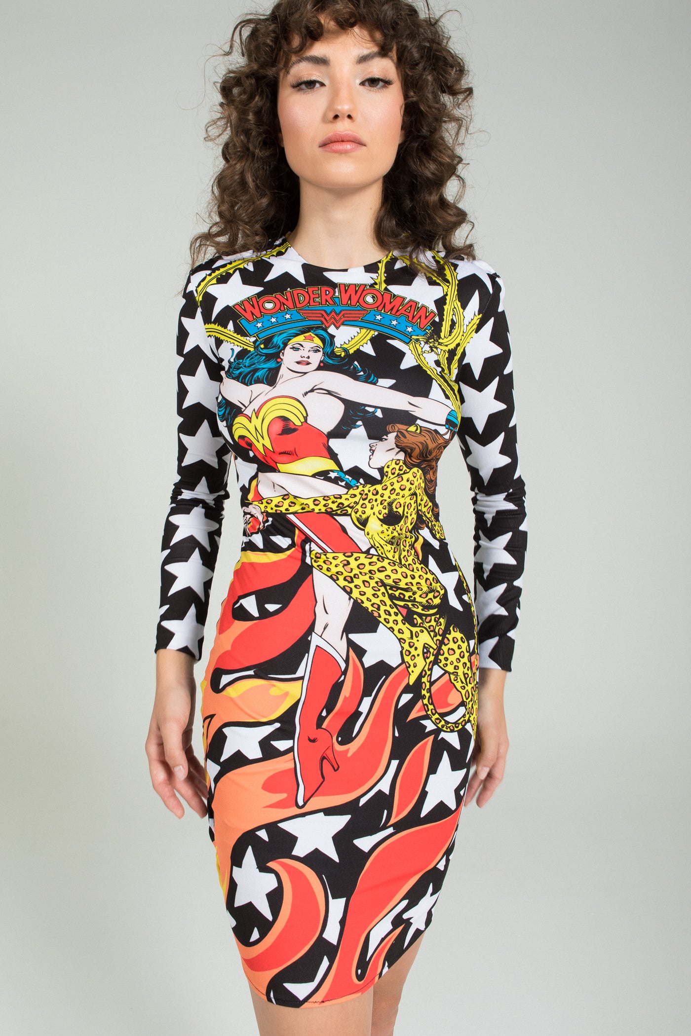 WONDER WOMAN STARS DRESS – Escoté