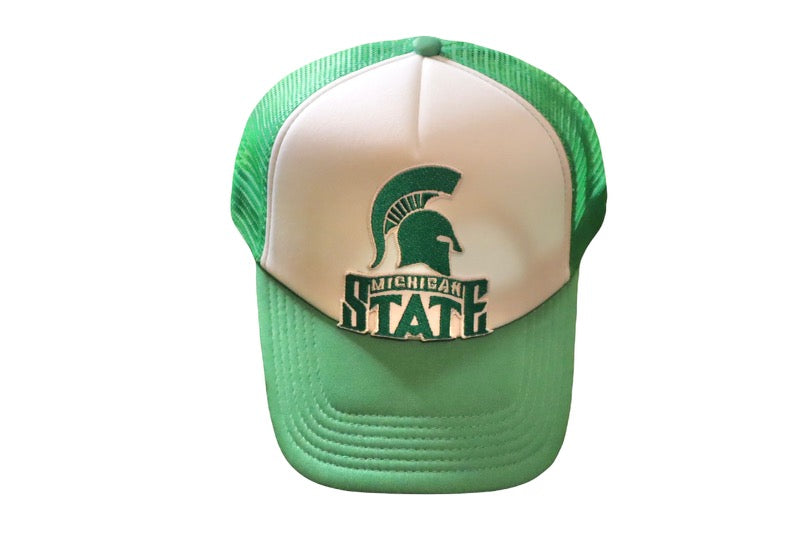 michigan state trucker hat