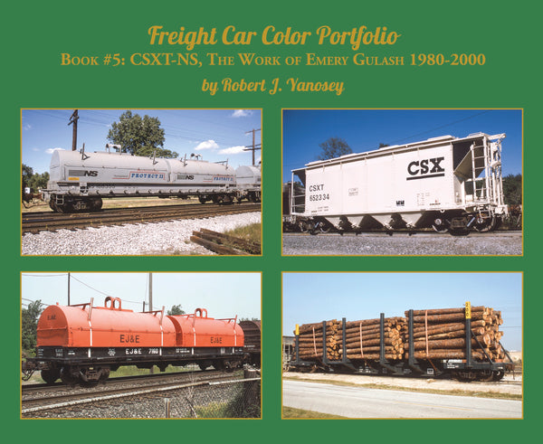 FREIGHT CAR Color Portfolio Book 6: NS-YKR 1980-2000 -- NEW BOOK 2019 