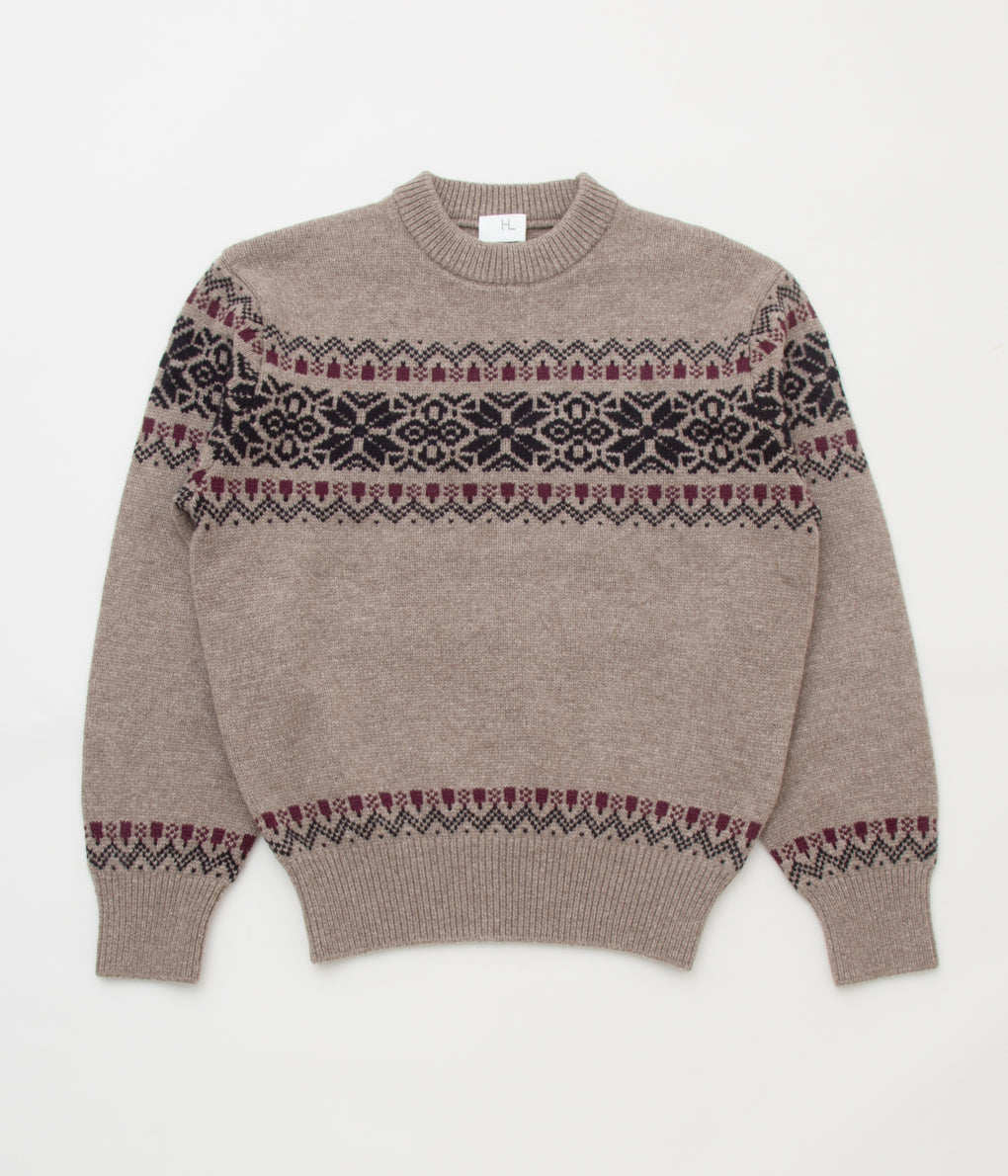 16400円店舗 新宿 店舗用 HERILL(ヘリル)/Blacksheep Snow RaggSweater