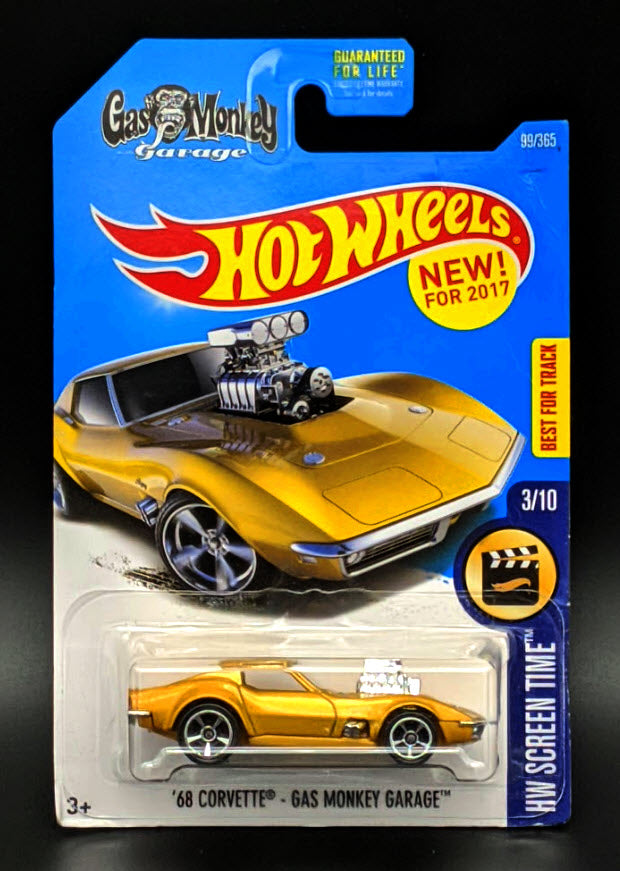 verkopen Haringen Carrière Hot Wheels 68 Corvette Gas Monkey – Garcia Cards & Toys