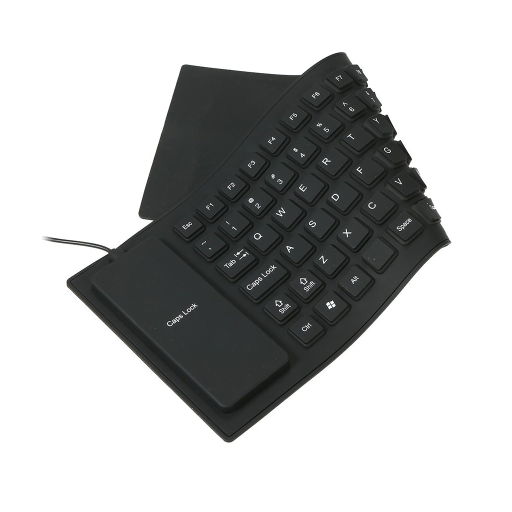 Ijdelheid Skiën vaccinatie Flexible toetsenbord foldable zwart mini – hedo computers