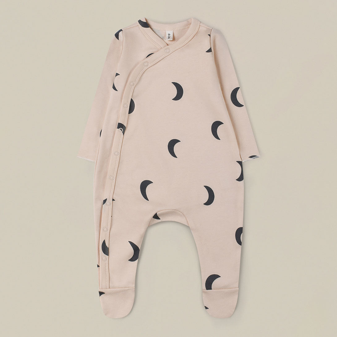 organic zoo Pebble Midnight Suit 足つき長袖ロンパース – Coucoubébé-baby