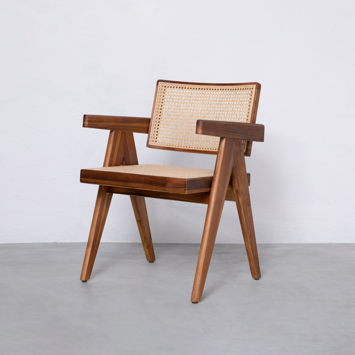 Pierre Jeanneret ピエール・ジャンヌレ オフィスチェア Vレッグ