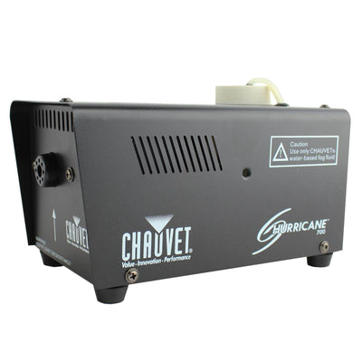 Chauvet DJ Hurricane Pro Fog Smoke Machine with Fog Fluid and Remote (3 Pack)