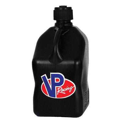 VP Racing Fuels Motorsport 5.5 Gal Square Plastic Utility Jugs, Black (4 Pack)