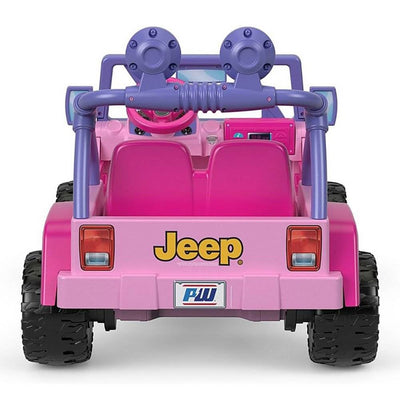 Power Wheels 12 Volt Disney Princess Jeep Wrangler Ride-On + Replacement Battery