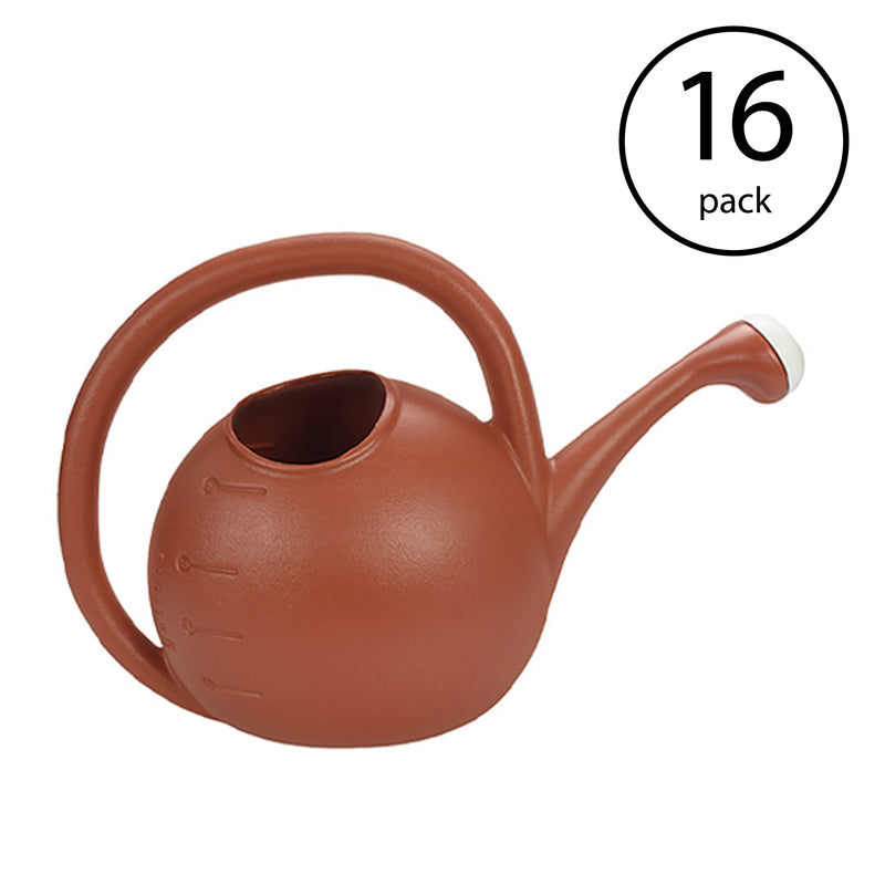 HC Companies RZ.WC2G0E35 2-Gallon Wide Mouth Watering Can, Terra Cotta (16 Pack)