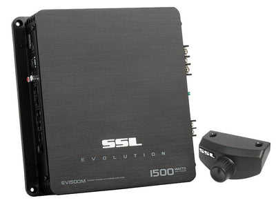 Soundstorm EV1500M 1500W Monoblock A/B MOSFET Car Audio Power Stereo Amplifier