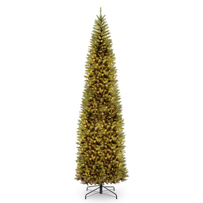 National Tree Company Kingswood 12ft Pencil Artificial Tree w/ Stand (Open Box)