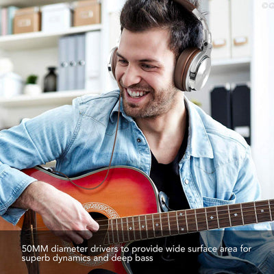 OneOdio Studio Wired Over Ear 2 Jack Headphones w/ Hi-Res Audio, (Open Box)