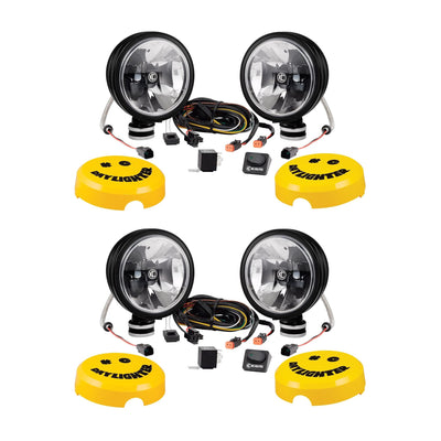 KC HiLiTES 653 Universal 6 In Gravity LED G6 Daylighter Vehicle Lights (4 Pack)