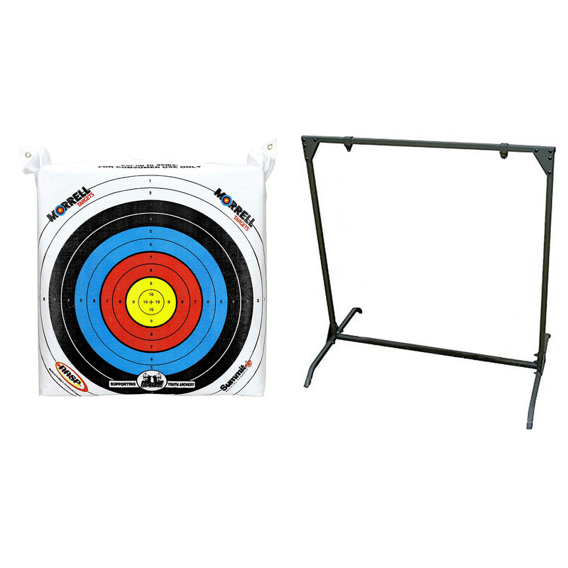 Morrell Lightweight Range NASP Bag Target with HME Products 30in Target Stand