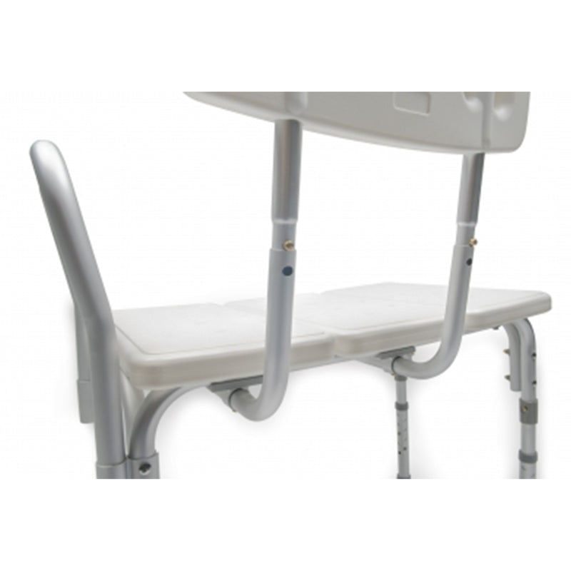 Graham Field Reliable Knock Down Transfer Shower Bench 350lb Capacity (Open Box)