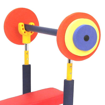 Fun & Fitness For Kids Children's Exercise Equipment Weight Lifting Bench Set