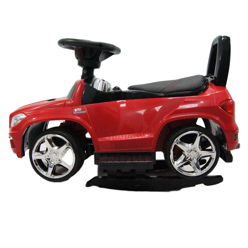 Best Ride On Cars 4-in-1 Mercedes Push Car Stroller w/ LED Lights (For Parts)