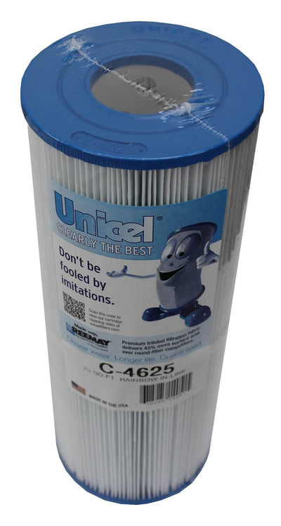 6) Unicel C-4625 Rainbow Pentair In-Line Replacement Spa Filter Cartridges C4625