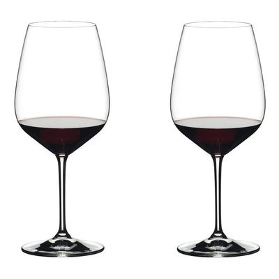 Riedel 28.22 oz Cabernet Clear Crystal Red Wine Glass Set (2 Pack) (Open Box)