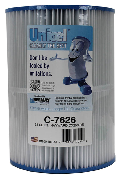 4) Unicel C-7626 Spa Pool Replacement Cartridge Filters Sq Ft Hayward CX250RE