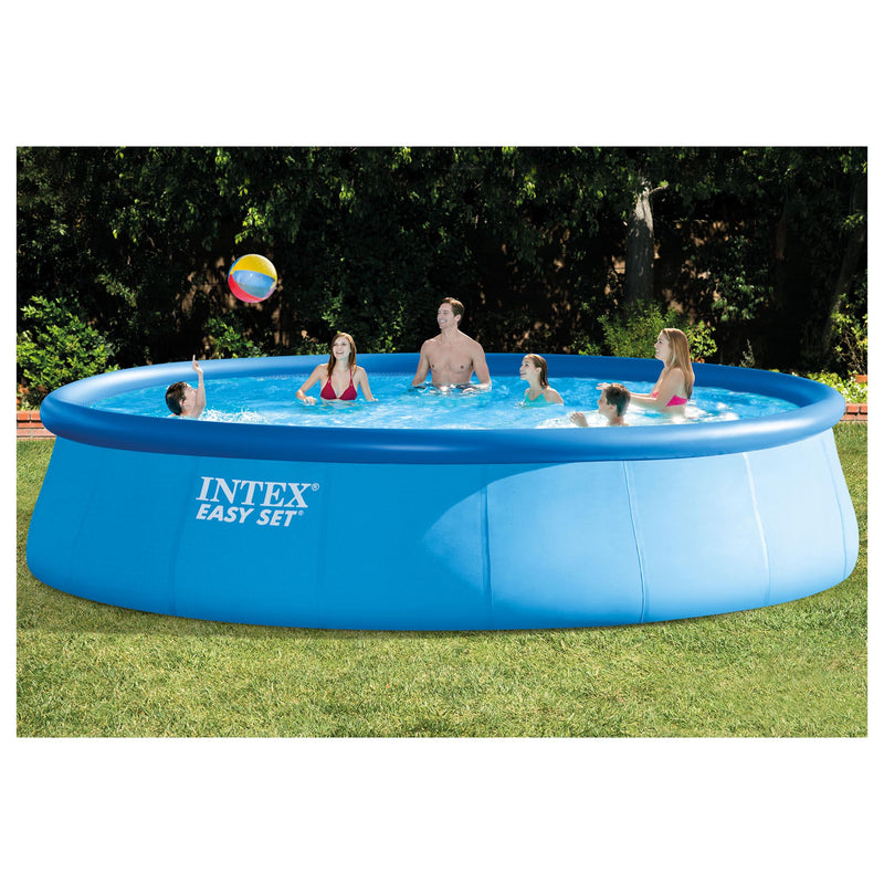 Intex 18’ x 48” Above Ground Swimming Pool and 2500 GPH Cartridge Filter Pump