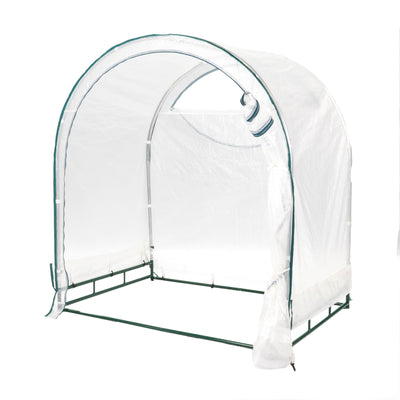 True Shelter GH68 6 x 8 Ft Steel Frame & Polyethylene Greenhouse Kit (Open Box)