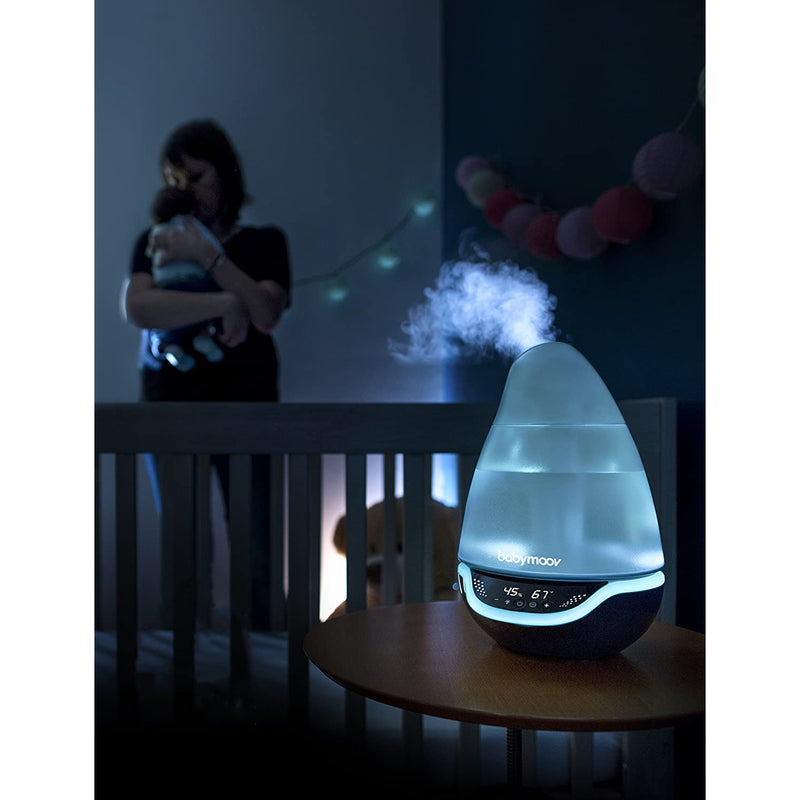 Babymoov Hygro Plus Cool Mist Humidifier w/ Night Light & Essential Oil Diffuser